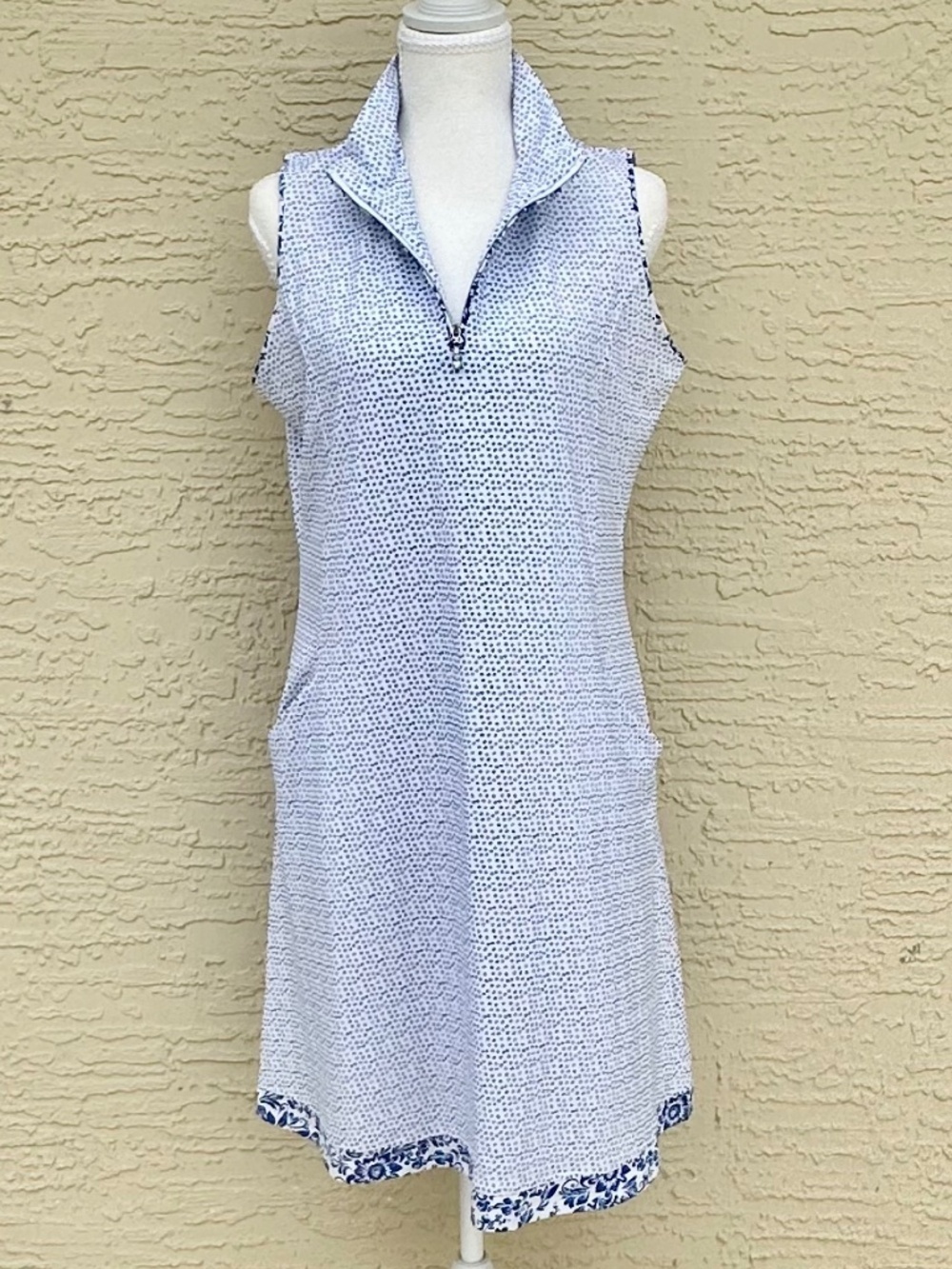 Golf Sport Haley Sleeveless Dress, Size M